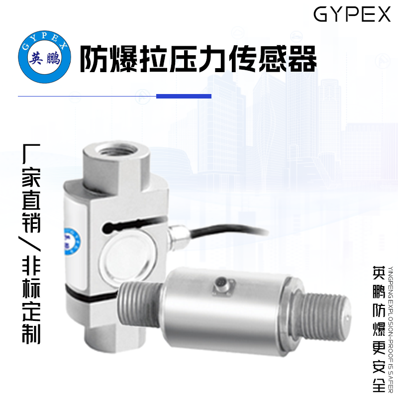 GYPEX GYPEX英鹏防爆拉压力传感器 EXBZ-100T/WL2