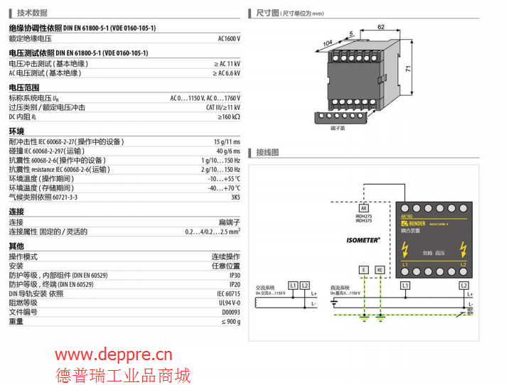 耦合仪 AGH150W-4参数