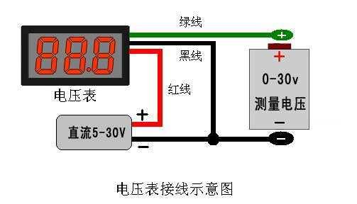 电压表接线图2