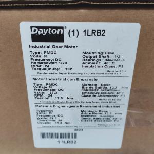 Dayton1LRB2 工业齿轮电机 直流减速电机 PMDC
