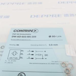 Contrinex电感式接近开关 接近传感器 DW-AD-603-M5-209