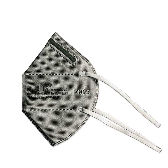 NABES 耐呗斯 NBS9502C 头带式 活性炭 无呼吸阀 外鼻梁 有海绵 KN95折叠口罩