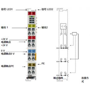 BECKHOFF输出端子模块 EL2002/04/08