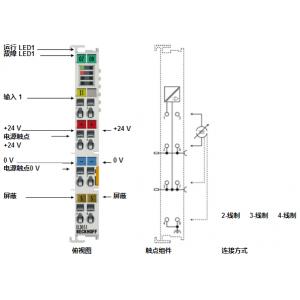 BECKHOFF模拟量输入端子模块 EL3051/52, EL3151/52