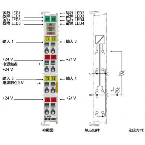 BECKHOFF模拟量输入端子模块 EL3054/EL3058/EL3154