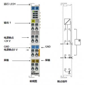 BECKHOFF模拟量输出端子模块 EL4001/EL4002/EL4102