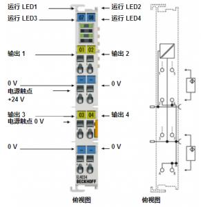 模拟量输出端子模块 EL4034/EL4038/EL4134