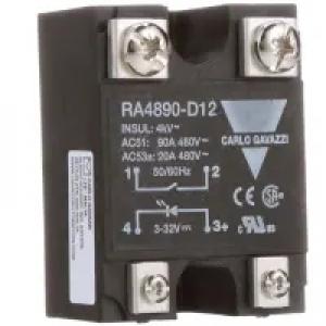 Carlo Gavazzi 固态继电器 RA4890-D12 最大负载电流 90 A, 最大负载电压 530 V 交流