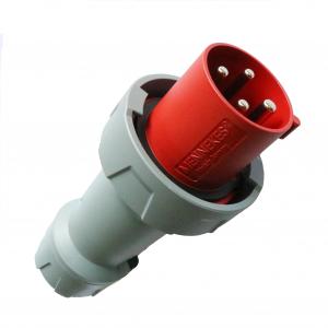 Mennekes工业插头 63A4P6H400V IP67（替代1110A）,3308
