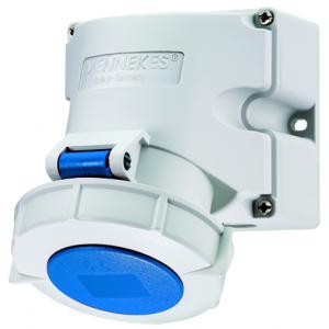 Mennekes工业插座 16A-6h/230V~ 2P+E IP67（替代1192）,9301