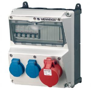 Mennekes双模壁挂式工业组合插座箱 920007