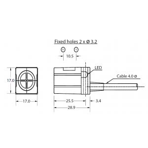 Contrinex方型电感式接近传感器 DF-AD-603-C1717