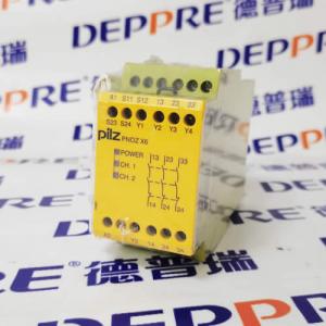 pilz 安全继电器 PNOZ X6 24VAC 24VDC 3n/c