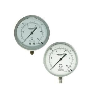 TEMPRESS工业、海事压力表 A10 DN80 0-40bar 丹麦进口