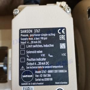 SAMSON截止阀 控制阀 带电动气动执行器 3241型