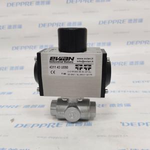 EVIAN4311 43 U050 三通气动球阀