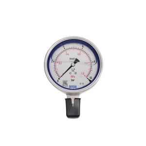 WIKA不锈钢波登管压力表 233.50.100 10bar/MPa G1/2B
