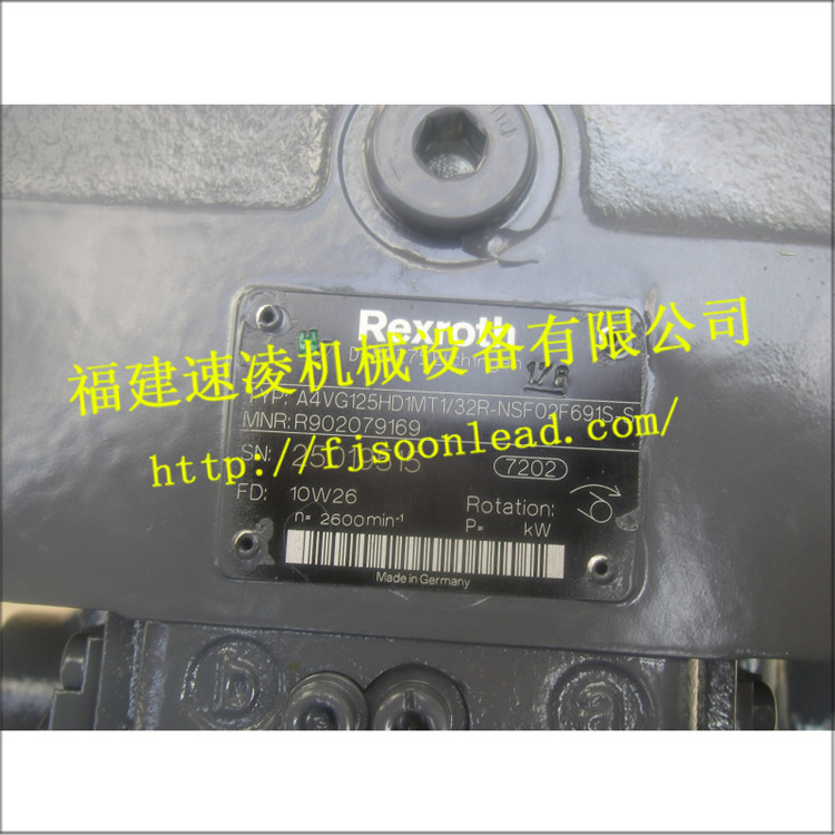  A4VG125HD1MT1 32R-NSF02F691S-S柱塞泵进口力士乐