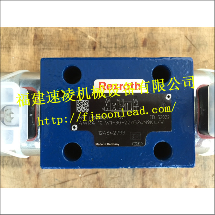  4WRA10W1-30-22 G24N9K4 V进口力士乐电磁阀