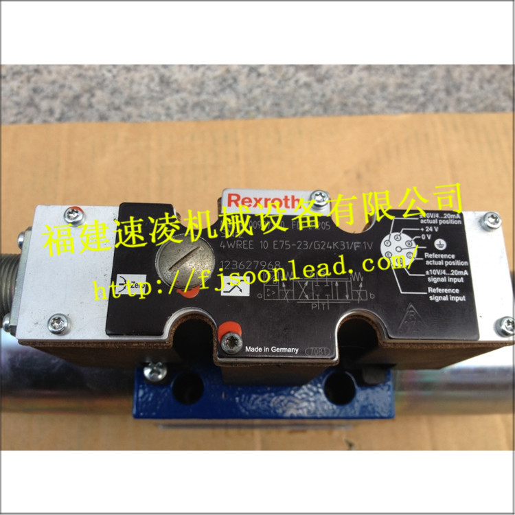  4WREE10E75-23 G24K31 F1V现货进口力士乐