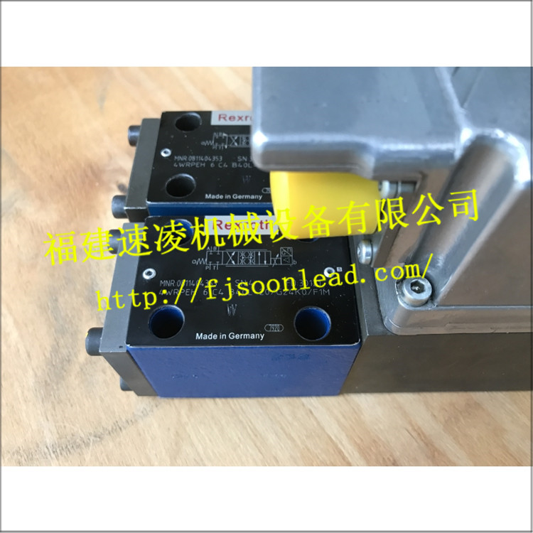  4WRPEH6C4B40L-20 G24K0 F1M比例阀进口力士乐