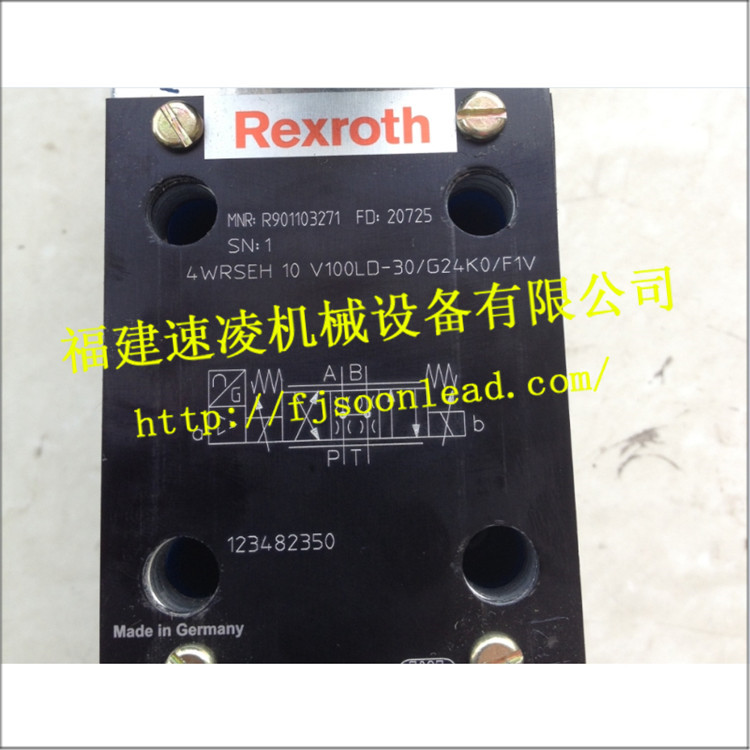  4WRSEH10V100LD-30 G24KO F1V进口力士乐比例阀