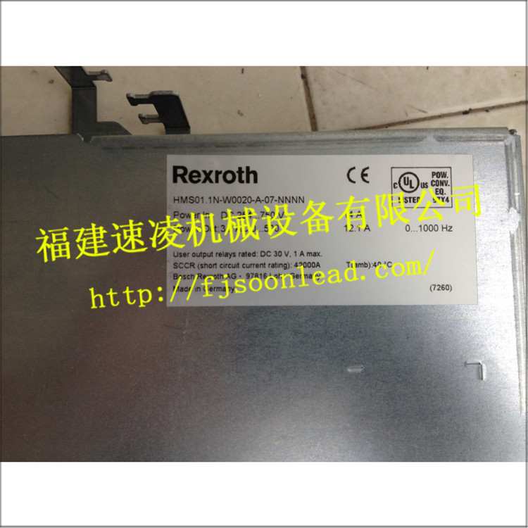 RexrothHMS01.1N-W0020-A-07-NNNN进口力士乐驱动器