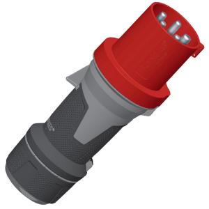 工业插头 PowerTOP Xtra 63A5P 6H400V IP44,13112
