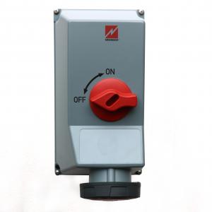 工业插座 DUO 63A5P 6H400V IP67,6400