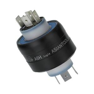 旋转式连接器 A6H（6极，2x 4A @ 4x 30A）
