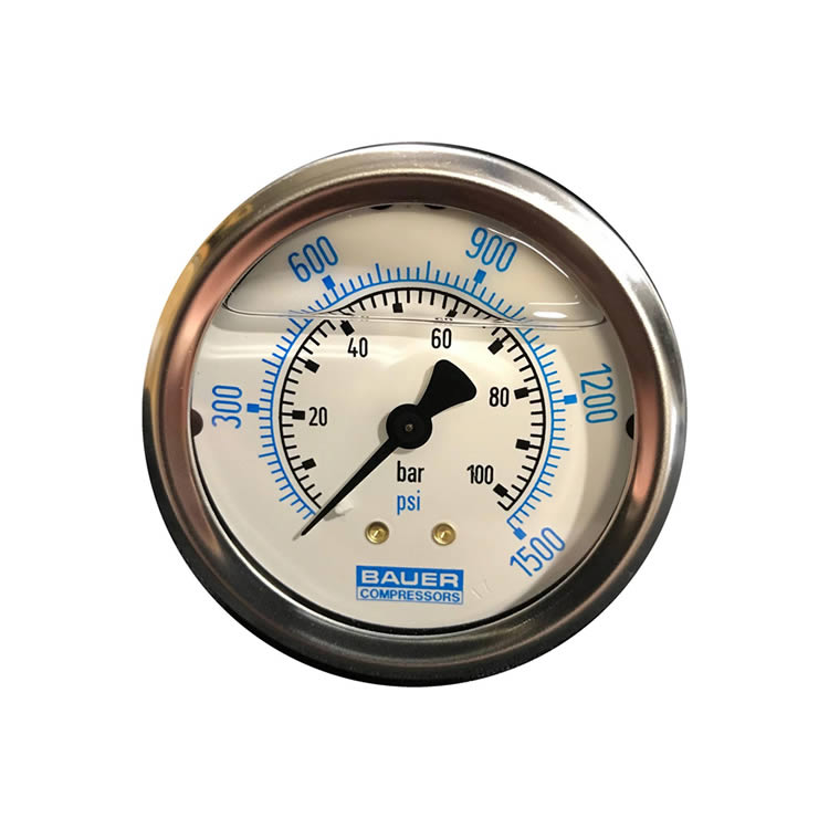 Bauer Kompressoren压力表 GAG-0008W