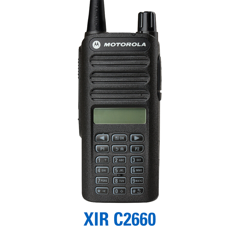 摩托罗拉 XiR C2660 数字对讲机商用大功率对讲机160信道存储可调频