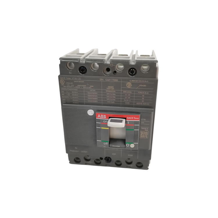 ABB塑壳断路器 XT1N 125 TMF 40-500 4P F F UL/CSA