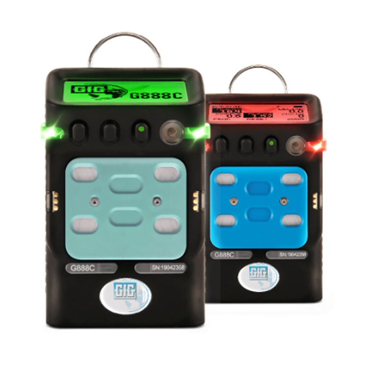 GFG舒适性气体检测仪的代表：G888 与 G999