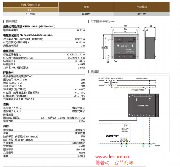 耦合仪 AGH520S参数